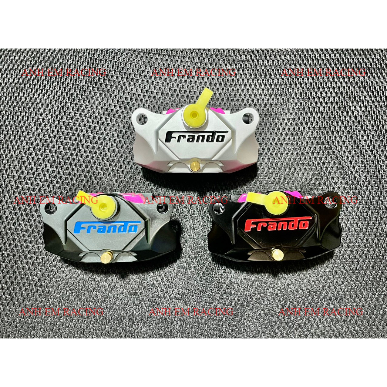 Heo dầu 2 piston Frando nhôm CNC