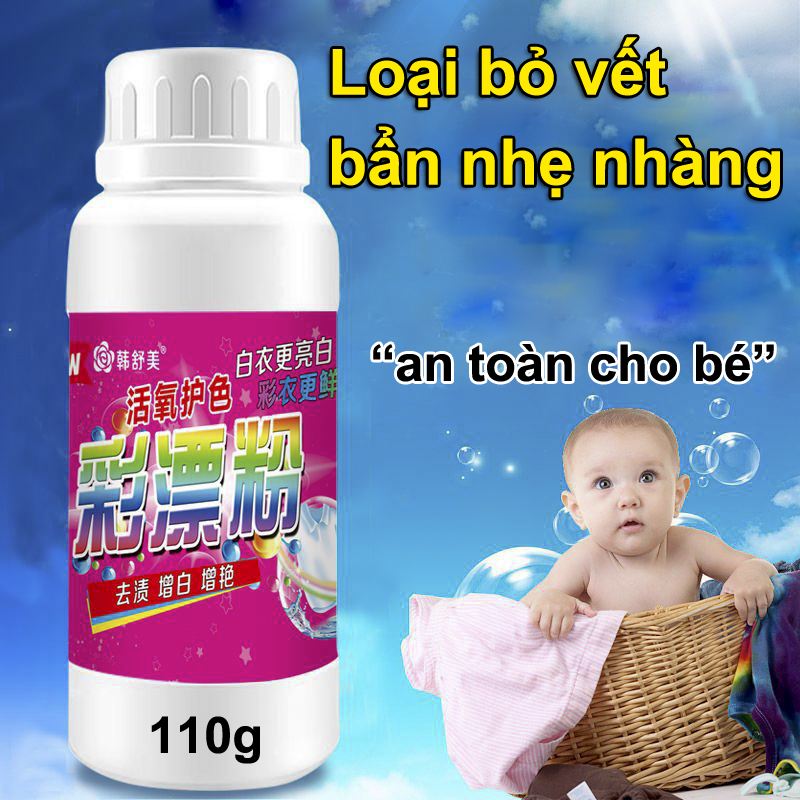 Bột Tẩy Trắng khử khuẩn Quần áo Shume 110g