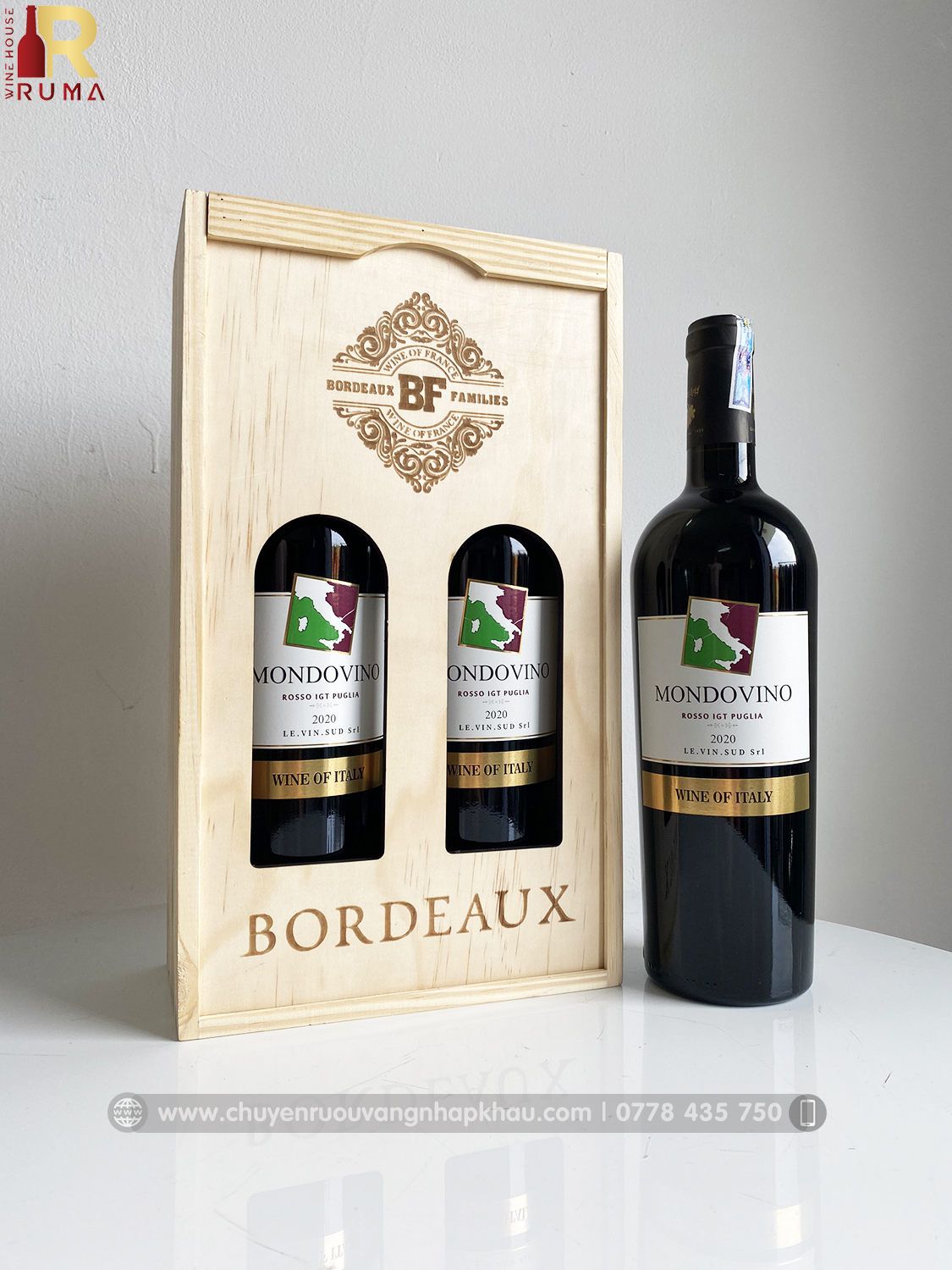 Vang Ý(Italia) Mondovino Rosso