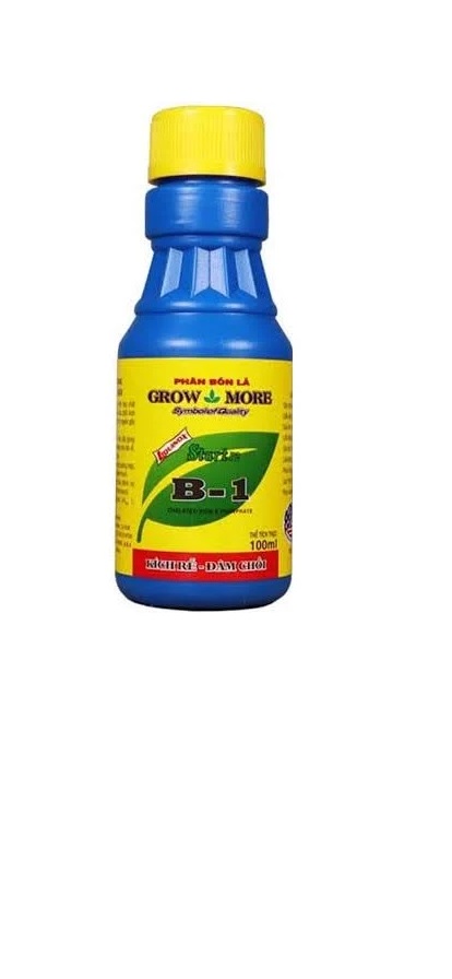 PHÂN BÓN LÁ ĐA VI LƯỢNG GROW MORE B-1 CHAI 100ml