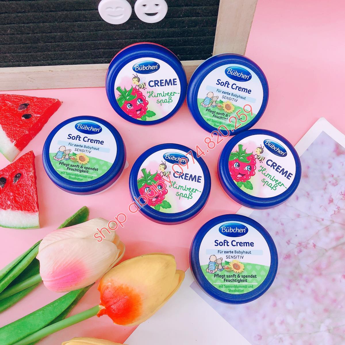 kem nẻ buchen creme himbeer sapb hồng