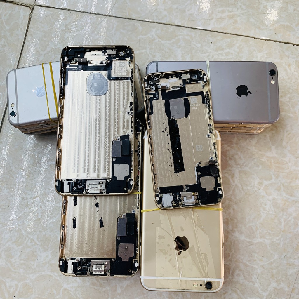 Cụm vỏ xấu lp 5g / 5s / 6g / 6p / 6s / 6sp lấy đồ zin bóc máy