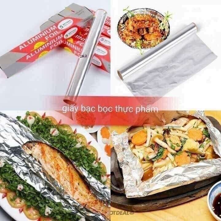 Giấy Bạc Quấn Đồ Nướng
