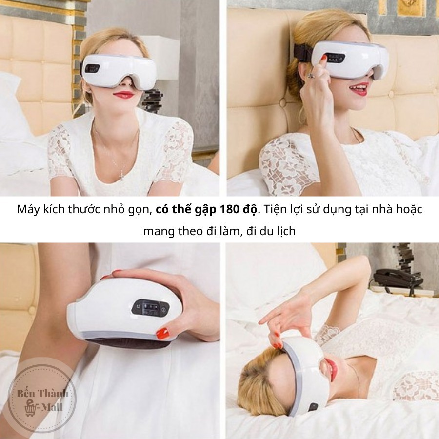 MÁY MASSAGE MẮT - Giảm mỏi & thâm quầng mắt hiệu quả