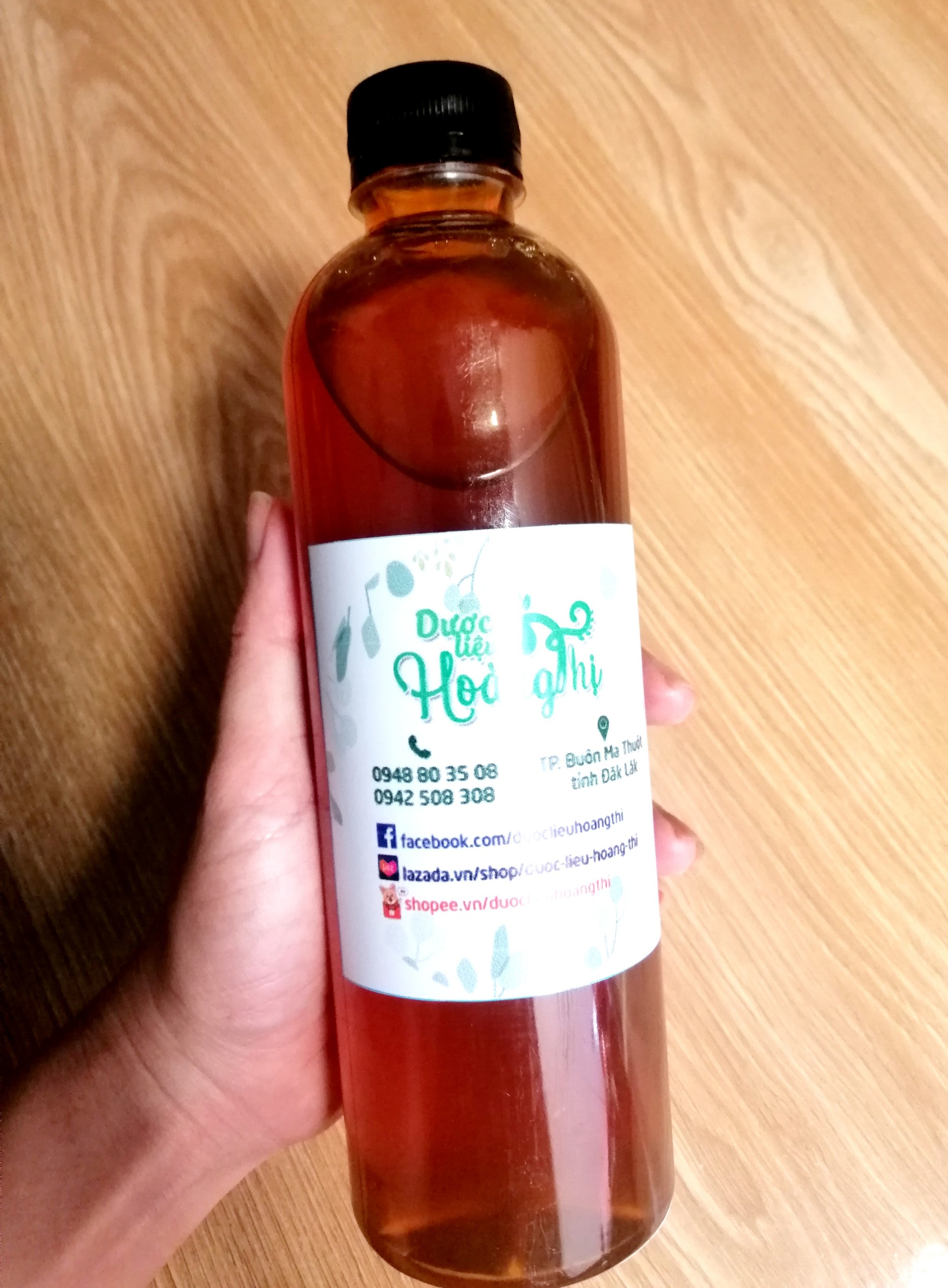 Mật ong hoa cà phê 500ml nguyên chất 100%