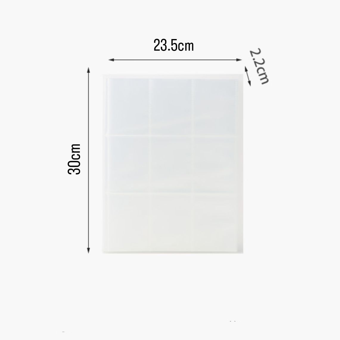 Binder A4 basic can store 216 cards