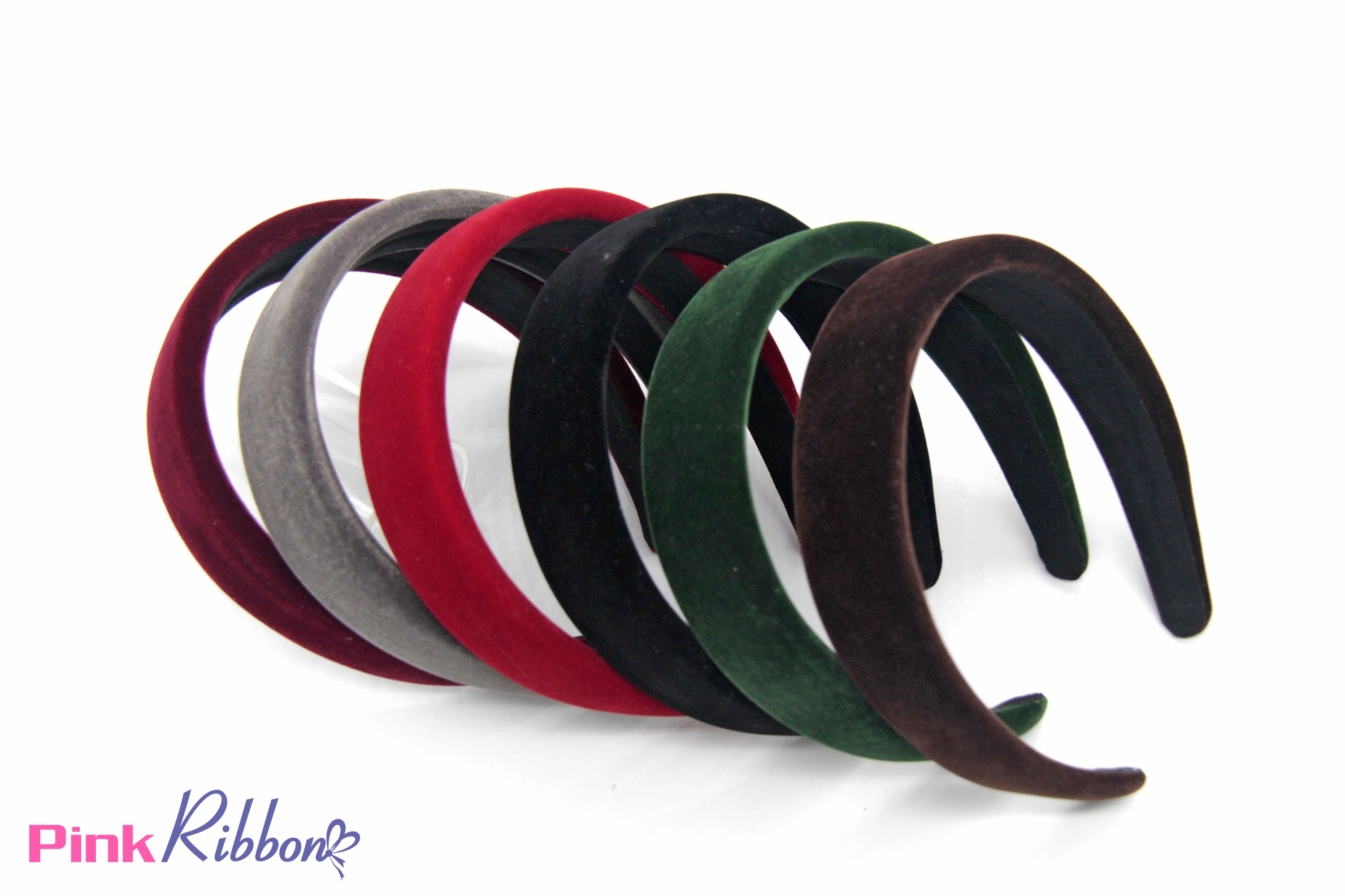 Bờm phồng bọc vải nhung 3cm