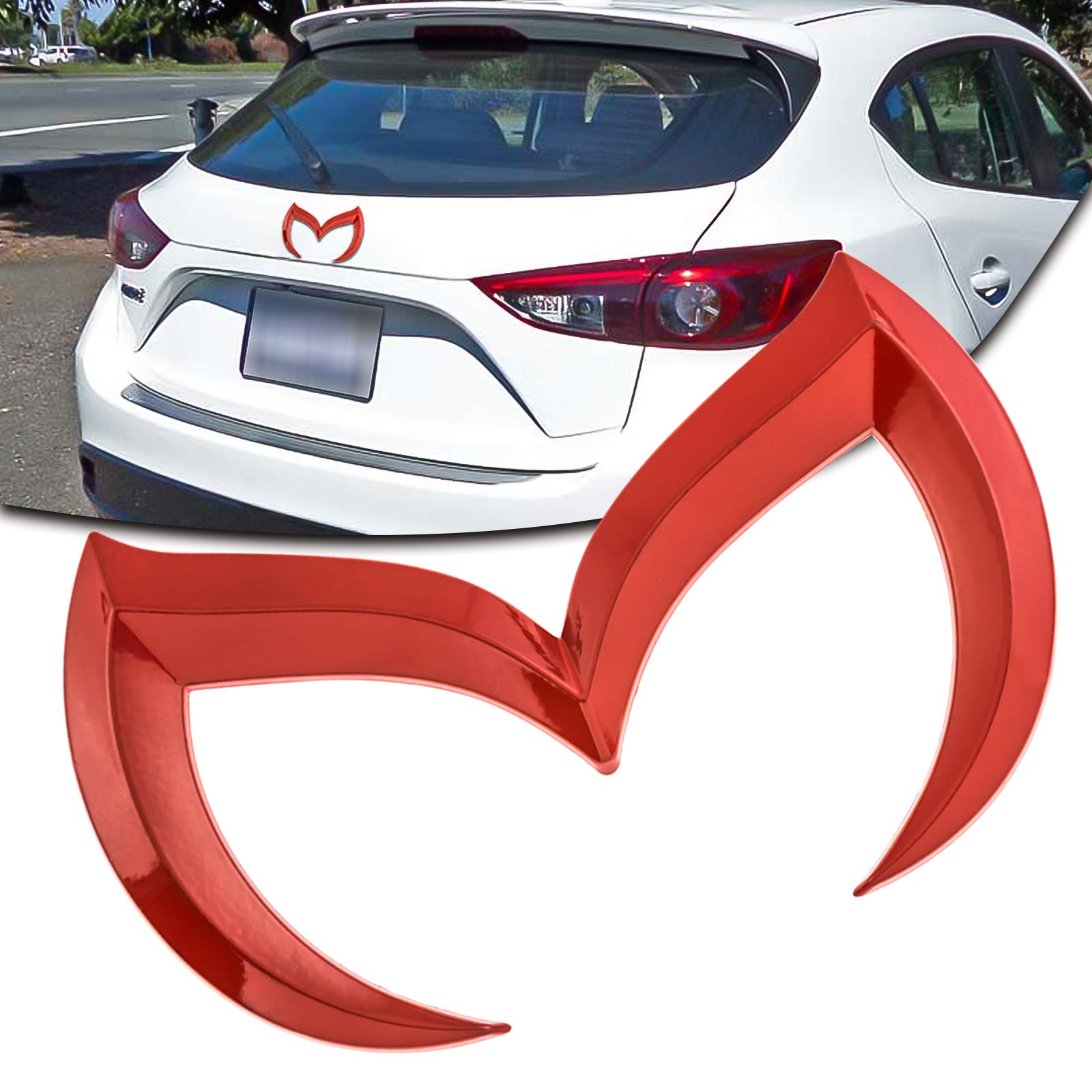 Logo mazda mẫu M batman