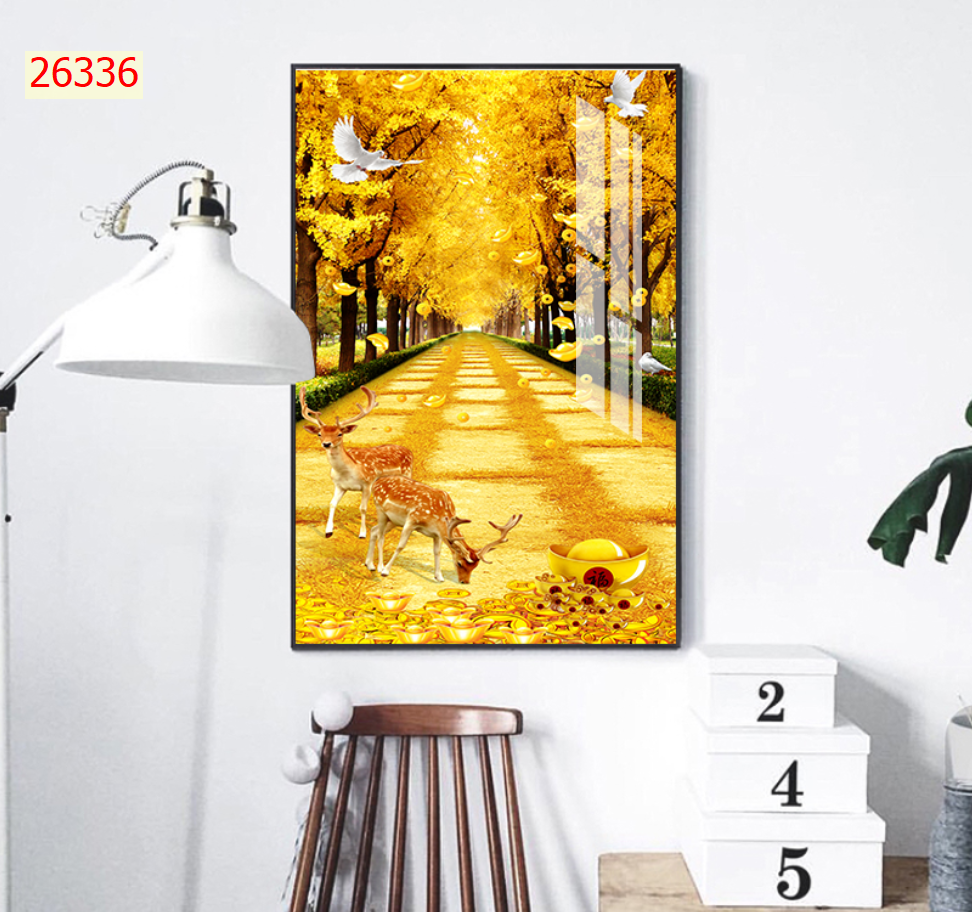 tranh treo tường phòng khách hiện đại HH145