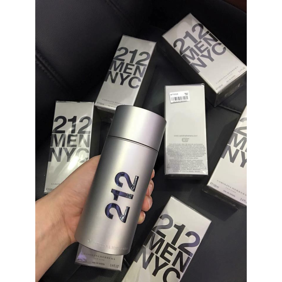 Nước Hoa Nam 212 Men Nyc Bạc 100ml