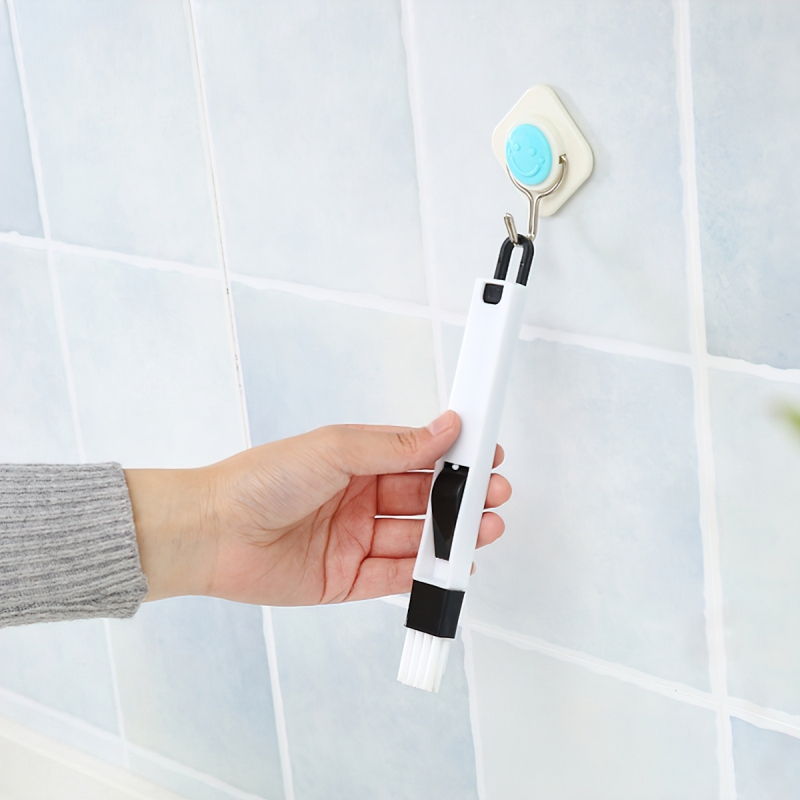 Cọ Làm Sạch Khe Rãnh Cửa Sổ, Cọ Quét Bụi Cho Bàn Phím Máy Tính,Mang theo một cái hốt rác nhỏ-HAUSE