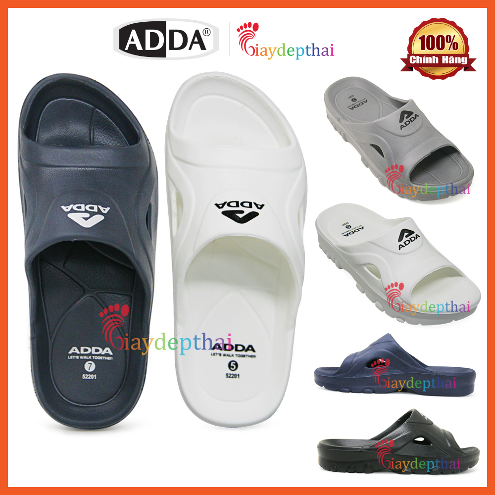 Dép nhựa đúc Nam Thái Lan Quai Ngang Adda 52201