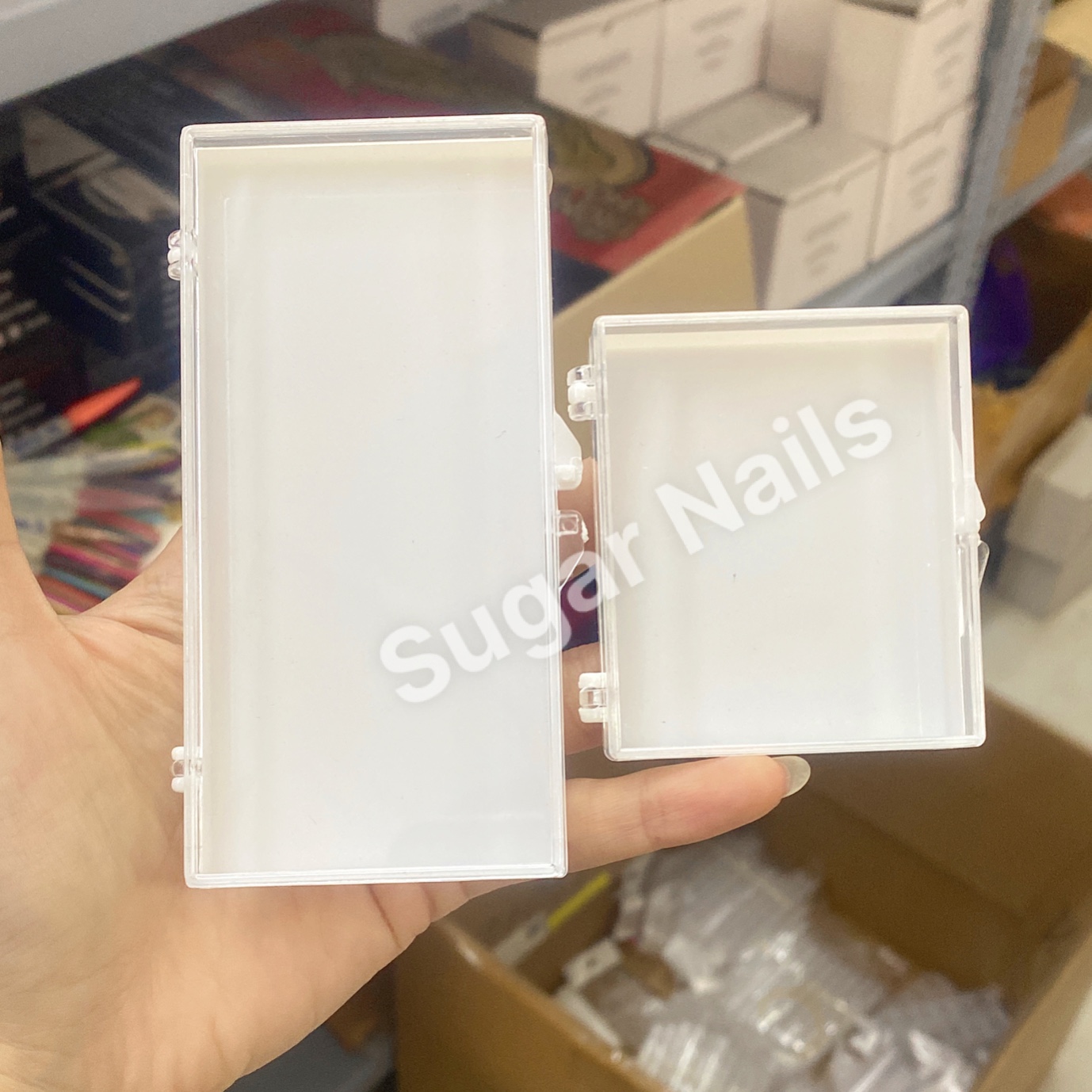 Hộp Đựng Nail Box ,Fan Mi ,Móng Up Nail - Sugar Nails