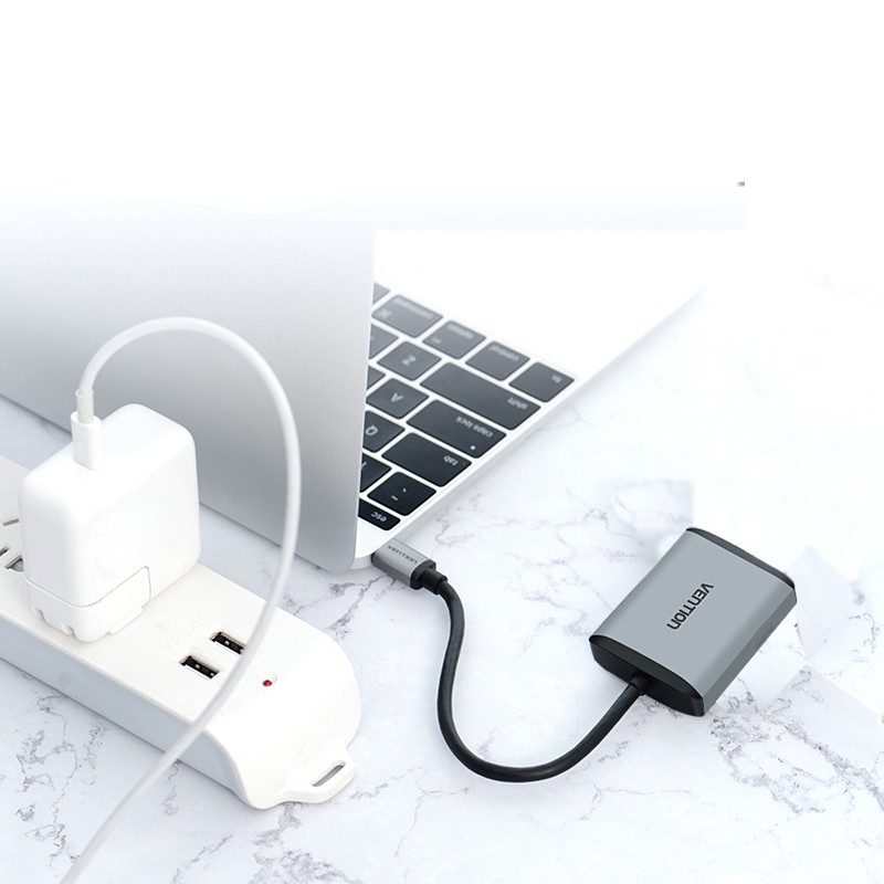 Converter - Cáp chuyển USB Type C to HDMI Vention TDAHB - Ben Computer