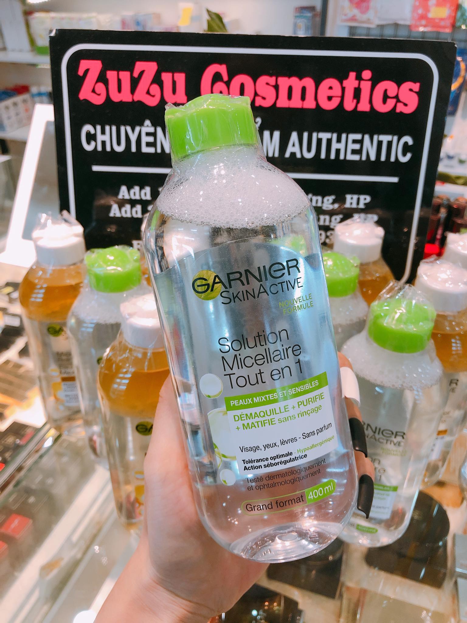 TẨY TRANG GARNIER 400ML