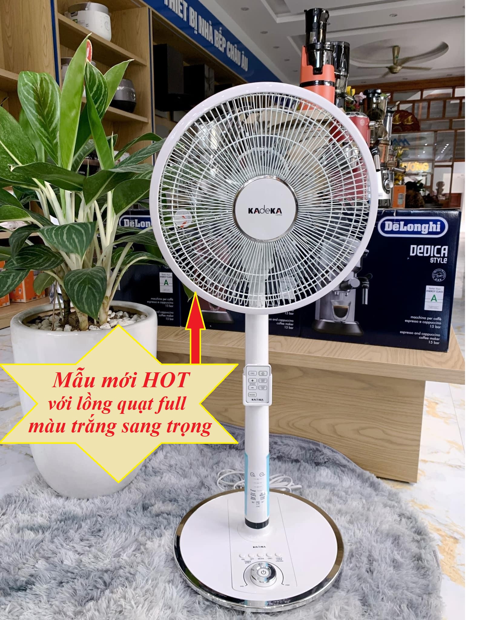 [GIAO CỰC NHANH] Quạt Đứng Lửng KADEKA KLV-30DC Inverter ( Miễn Phí Giao Hàng Trong TP HCM )