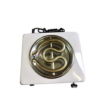 Bếp điện vuông hơ lá trầu , nấu ăn có chỉnh nhiệt