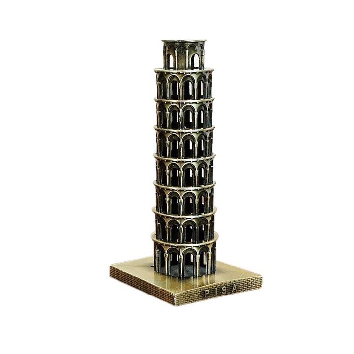Mô hình tháp nghiêng Pisa cao 21 cm