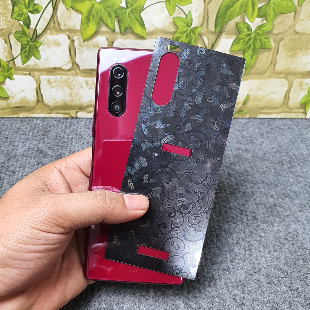 Cường lực sony xperia 5 - xperia 5 II - xperia 5 III nano 9h+ siêu bền, ppf full màn có trong nhám hoa văn trước sau