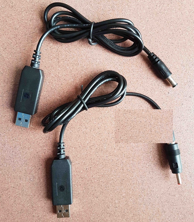 Cáp nâng áp từ cổng USB 5V lên 12V