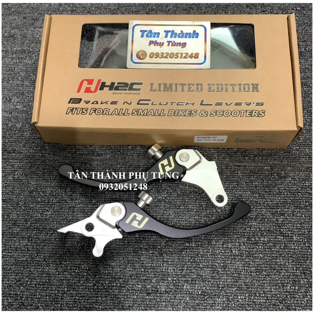 Tay thắng H2C Vario, Air Blade màu đen