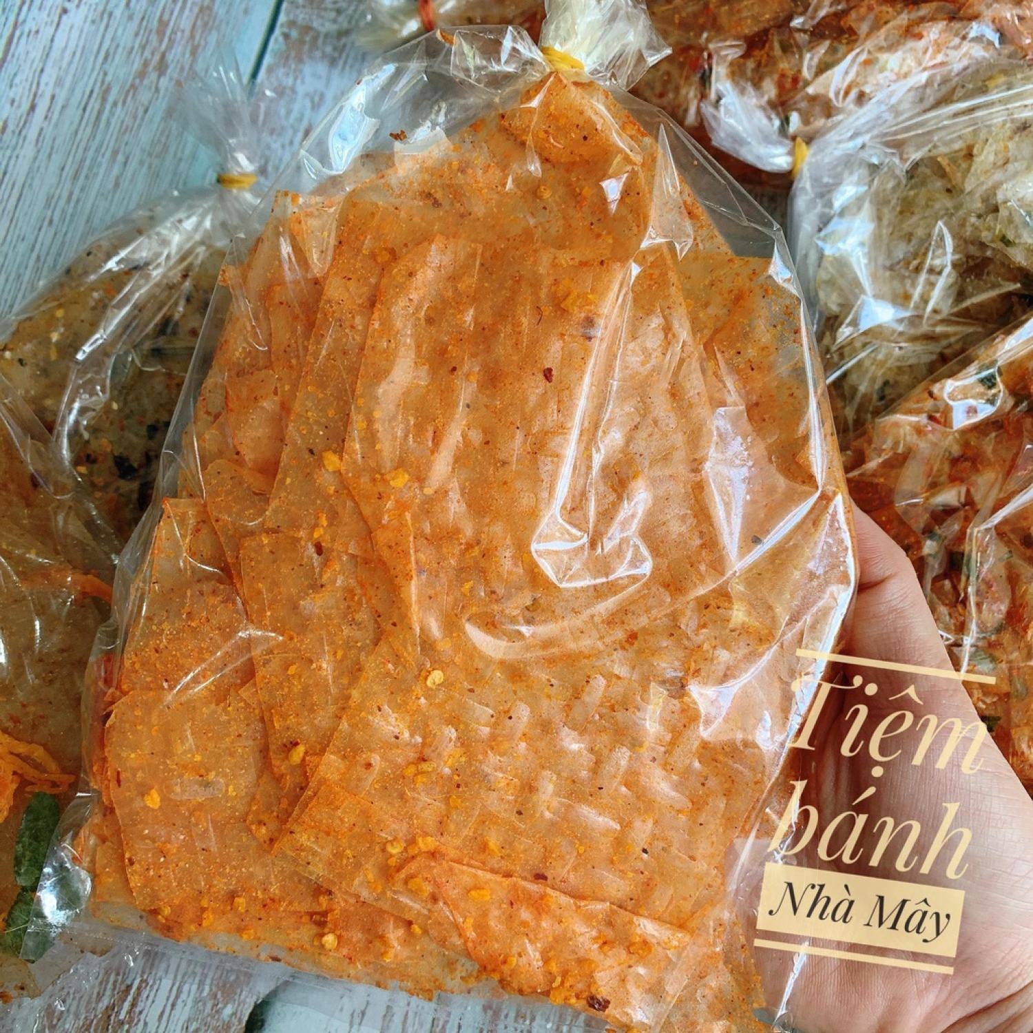 [500gr] Bánh Tráng Tỏi Bò Cay Tây Ninh (sate bò)