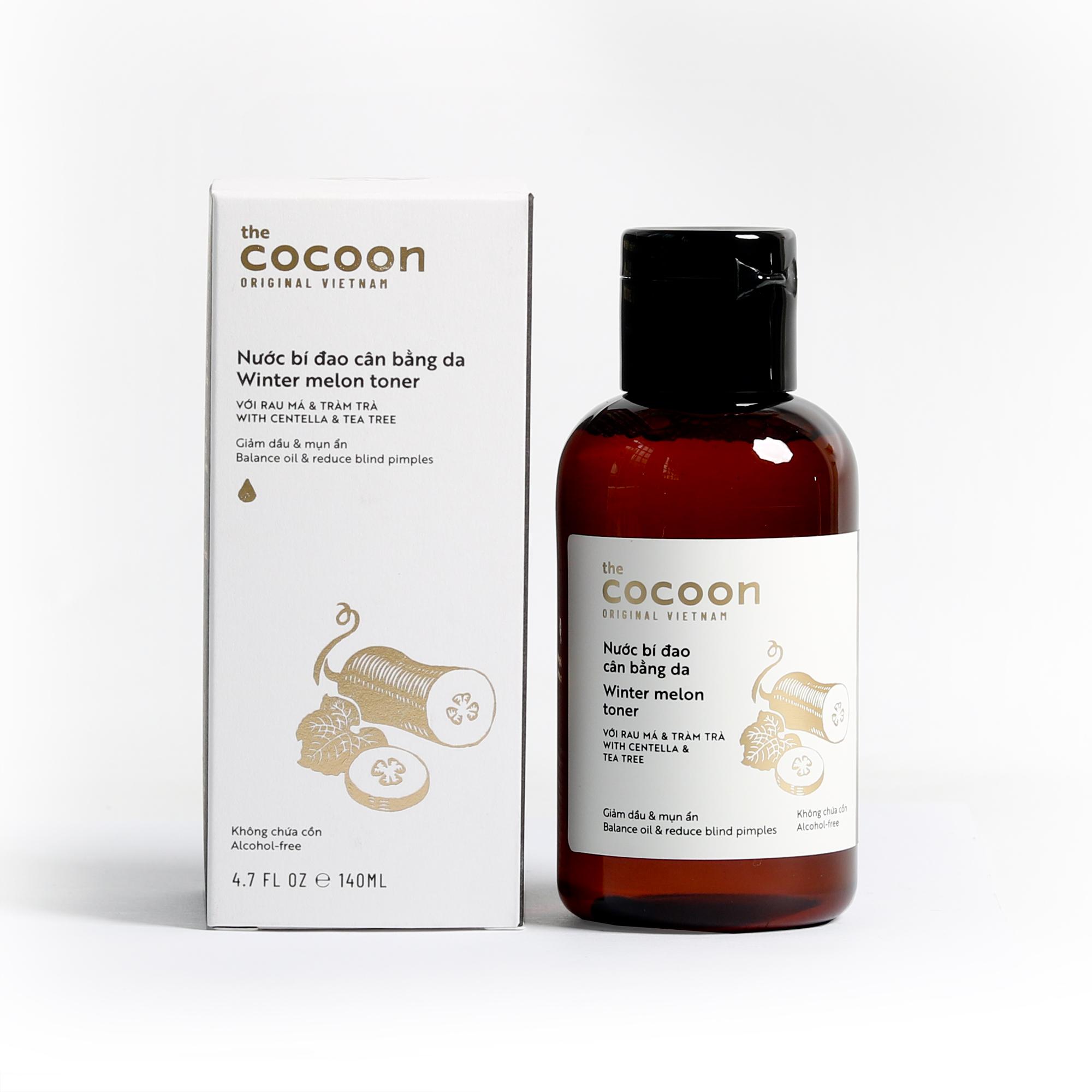 [HCM]Nước bí đao cân bằng da (Winter melon toner) Cocoon 140ml