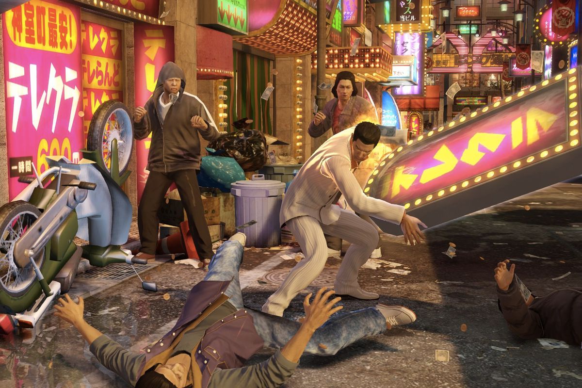 Đĩa game Yakuza 0 PS4