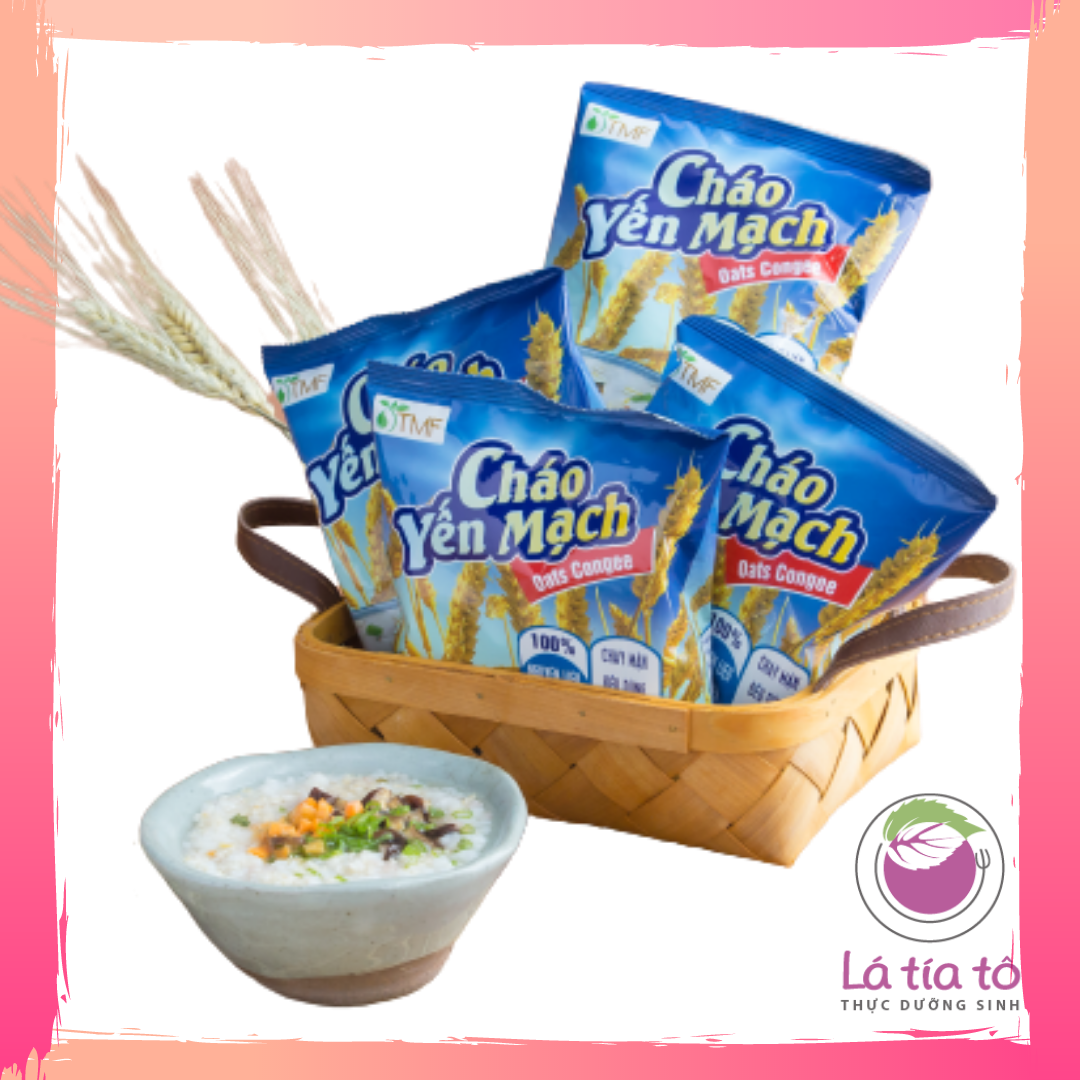 Cháo yến mạch gạo lứt gói - tâm minh foods