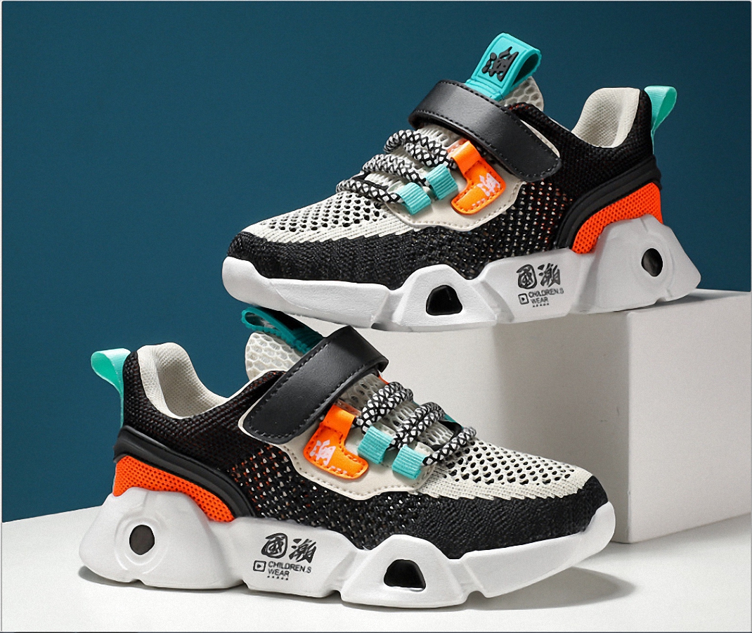 Giày sneaker bé trai siêu nhẹ cao cấp - TT217