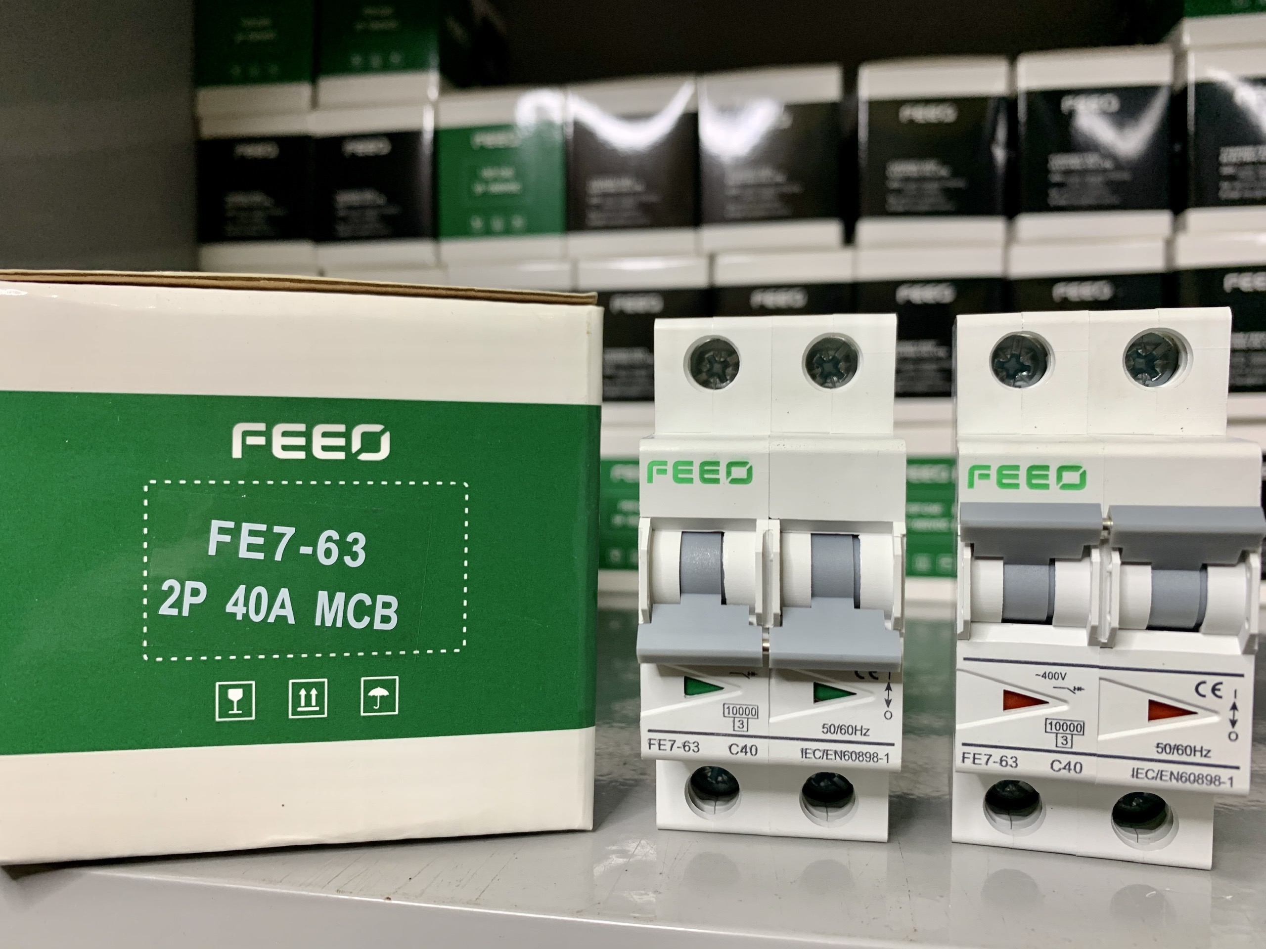 Aptomat AC/ MCB AC 2P 40A 10kA - FEEO