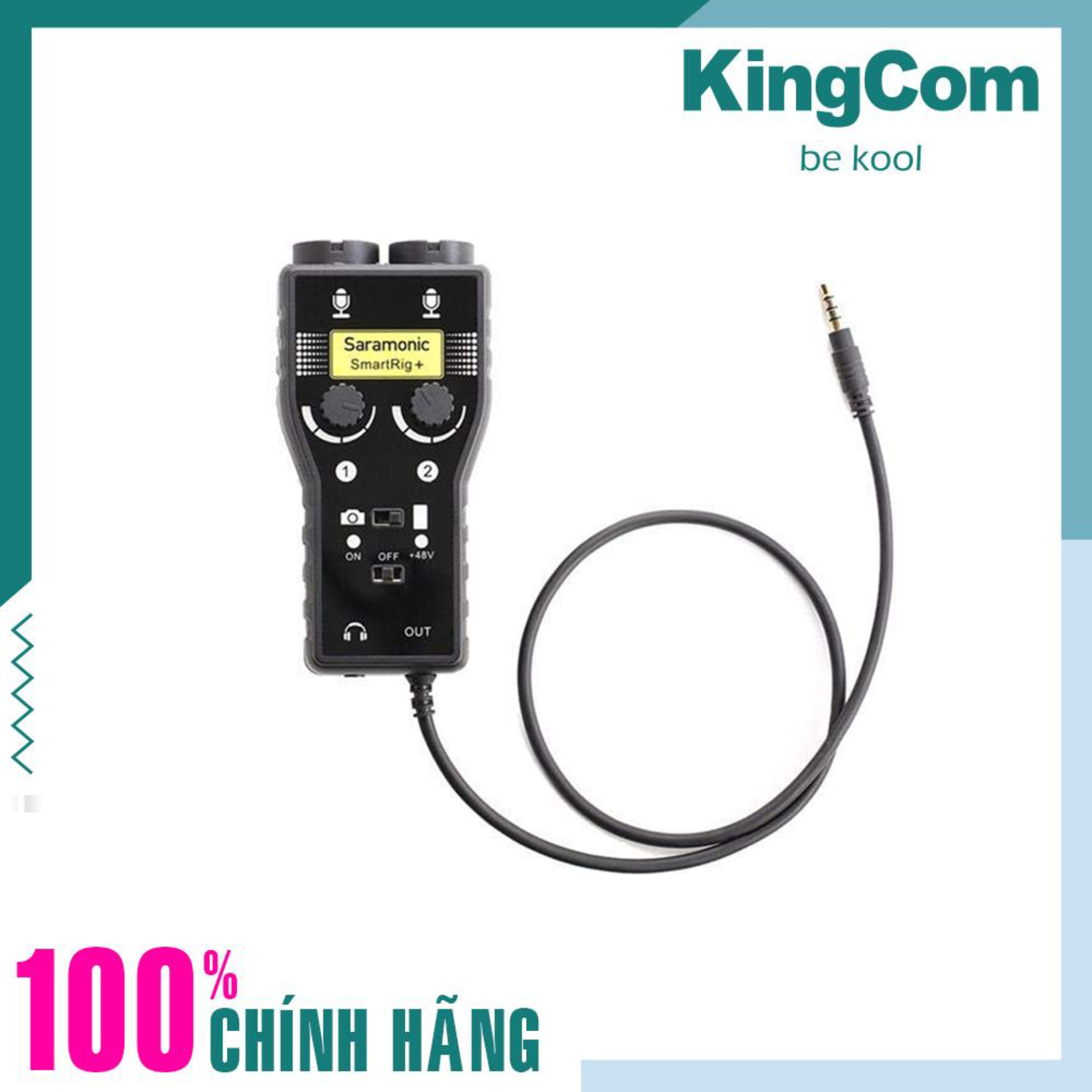 Saramonic - Audio Adapter - Smartphone Audio SmartRig+ (FS712)