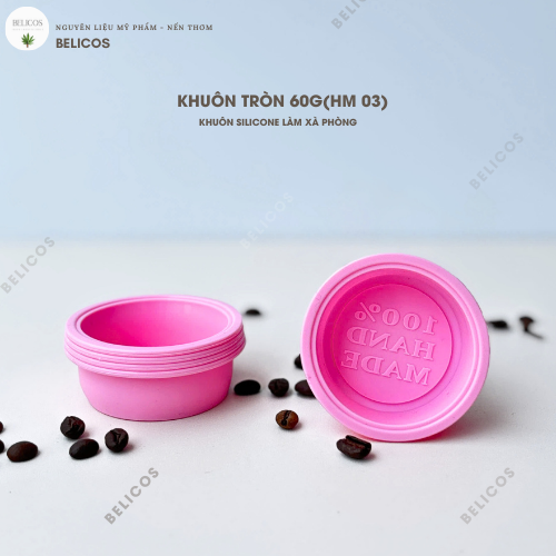 Khuôn Silicone làm xà phòng handmade
