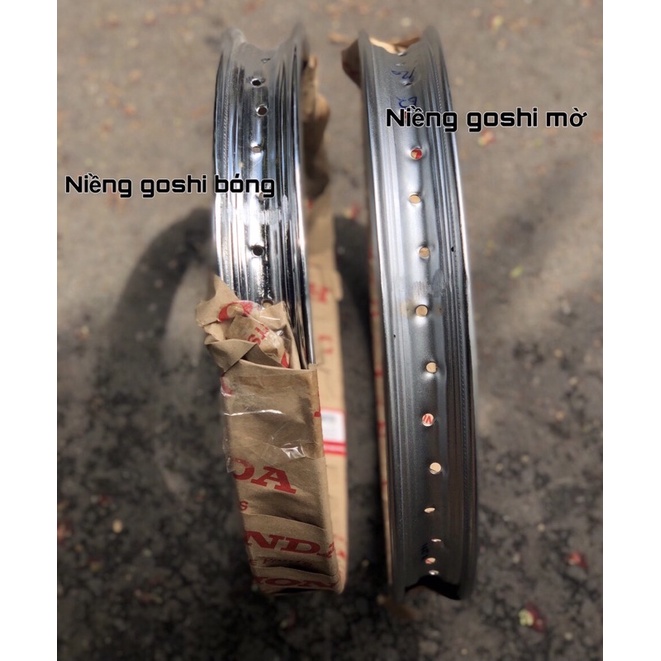 Niềng Sắt ThaiLand SIAN GOSHI ( Bóng + Mờ ) Size 1.2 1.4 1.6