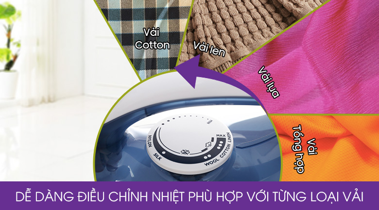 Bàn ủi hơi nước Philips GC1430