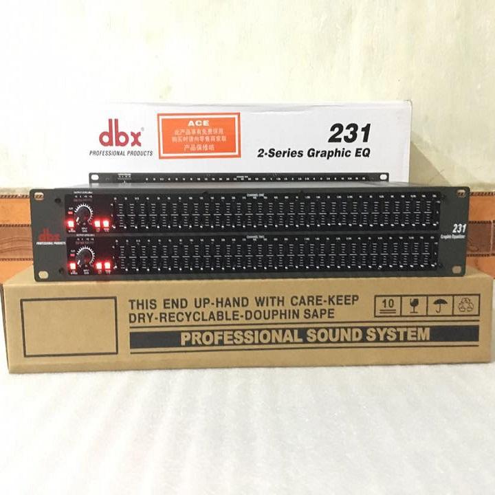 (Giá Sốc)Lọc âm thanh Equalizer DBX 231EQ - Equalizer DBX 231EQ Hàng Chuẩn Loại 1