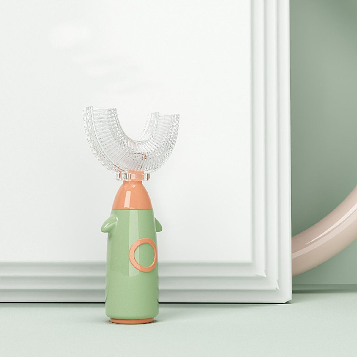 Bàn chải đánh răng cho bé chữ U silicon cute
