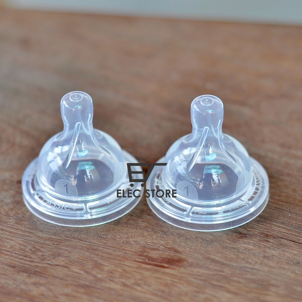 Núm Ti Thay Bình Sữa Philips AVENT Classic (đủ size)