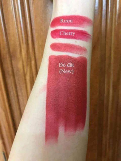 Son Lì Rosy Cao Cấp Màu Đỏ Đất