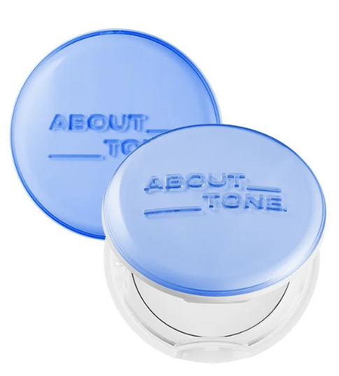 Phấn phủ ABOUT TONE Air Fit Powder Pact 8g (Xanh)