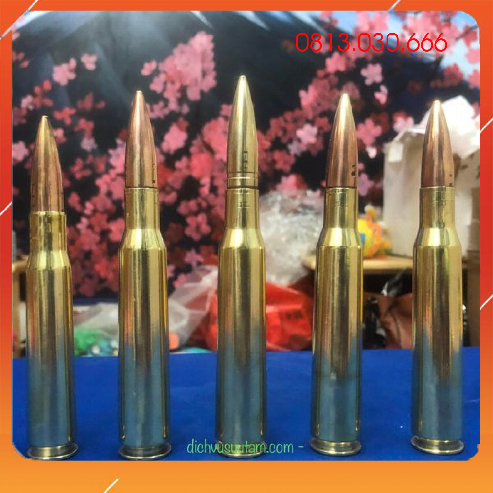 Combo 5 viên cattut 12,7 ly đồng deco