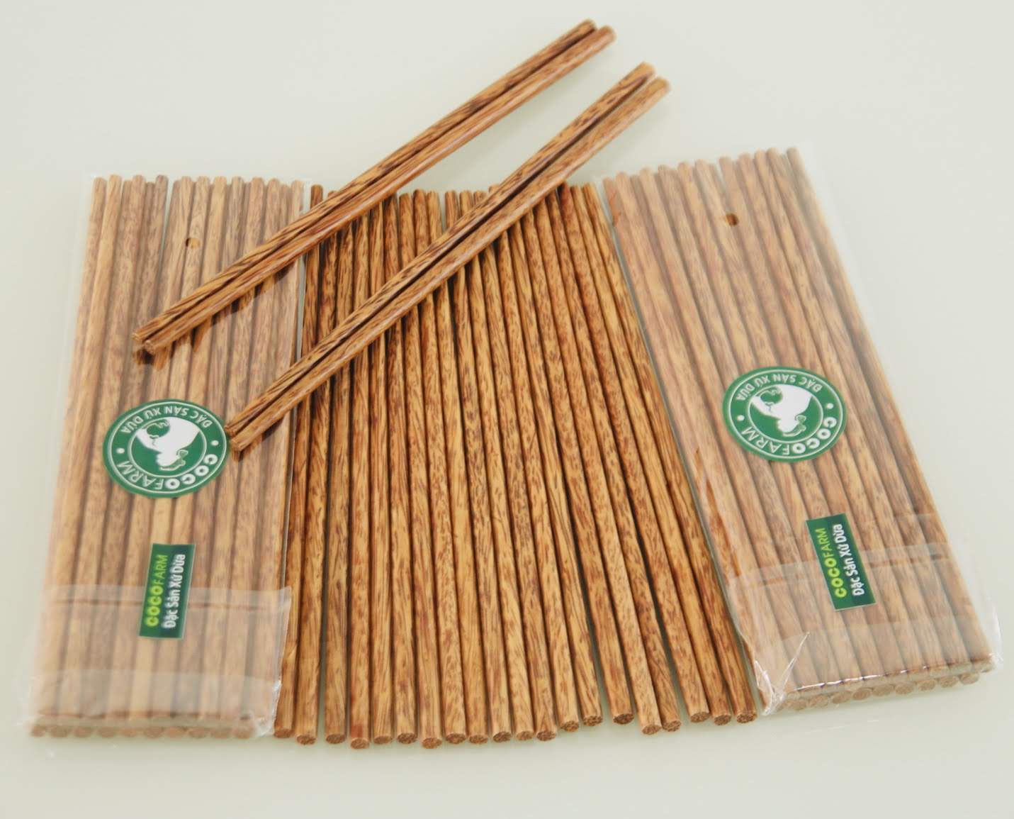 Bộ 10 đôi đũa gỗ dừa Cocofarm