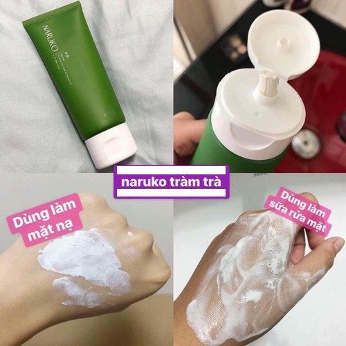 [HCM]Sữa Rửa Mặt Naruko Clay Mask 2 in 1