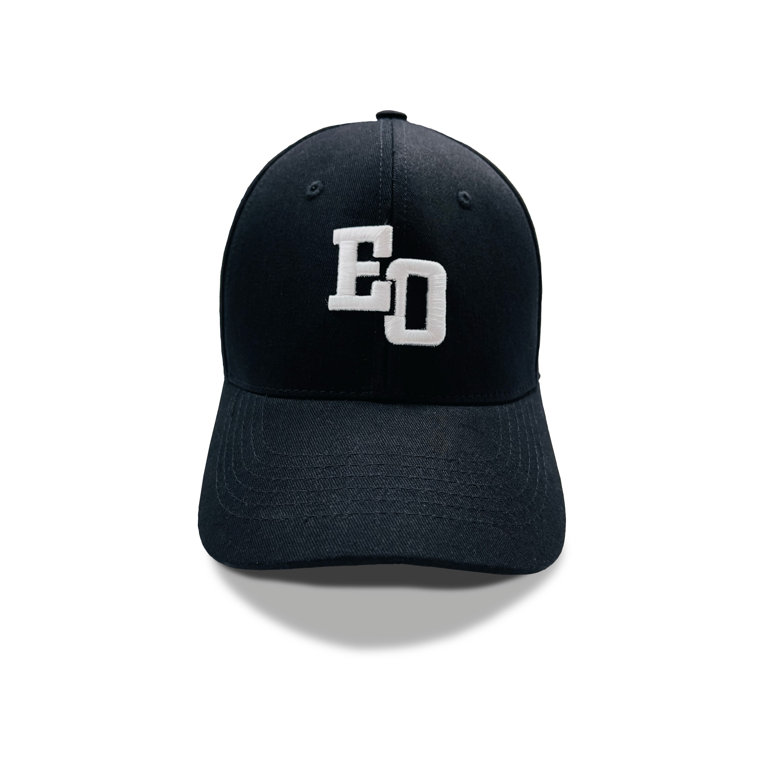 Mũ Bóng Chày Eleven Original màu Đen - Basic (White Logo)