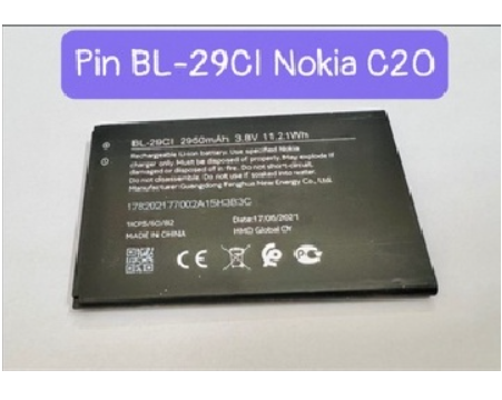 Pin điện thoại nokia 29ci / nokia c20 bảo hành đổi mới
