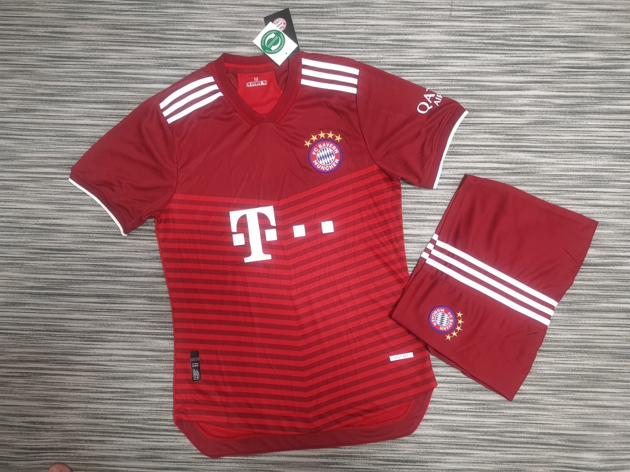 Áo bóng đá Bayern Munich-Mẫu Mới 2022-Chất Polyester Thái Cao Cấp
