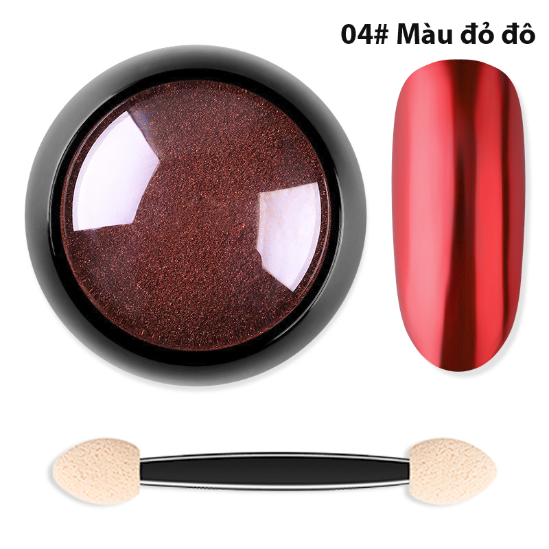 Bột Màu Sơn Móng Tráng Gương Titanium Cao Cấp - Nhiều màu chọn giá rẻ