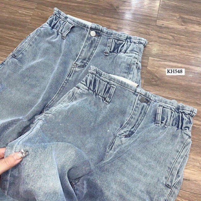👽BAGGY JEANS NHÚNG LƯNG