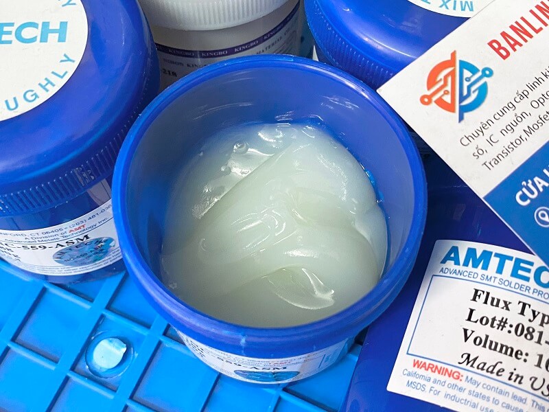 Mỡ hàn Amtech NC-559-ASM 100g Cao Cấp