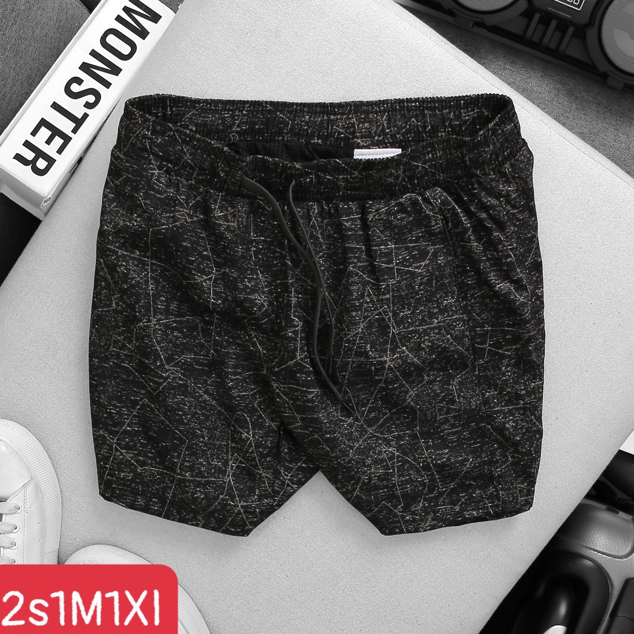 QUẦN SHORT GIÓ 2 LỚP ĐI BIỂN VNXK